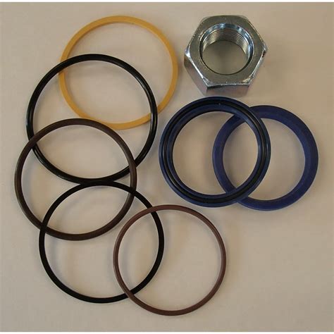 changing case skid steer lift cylinder seals|bucket cylinder seal kits.